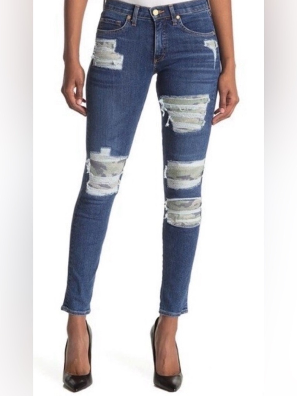 Ramy Brook Naomi Distressed Ripped Skinny Jeans Size 27